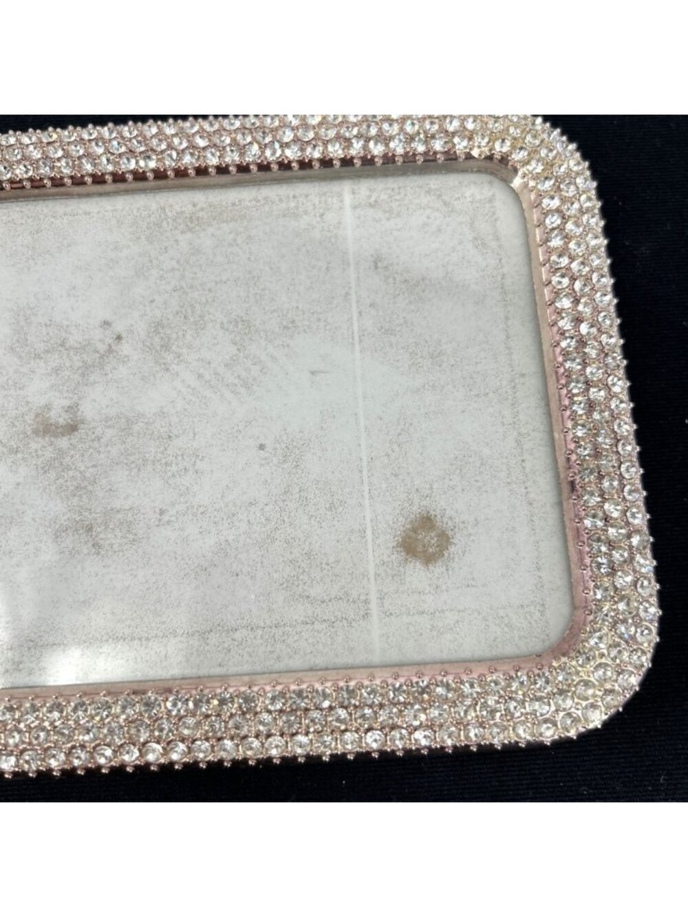 Crystal Rhinestone gold Tone 5x7 Picture Frame Photo Frame - Picture 5 of 9